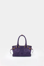 Load image into Gallery viewer, La Mamma Mini Bag Suede Amethyst & Cardinal violet