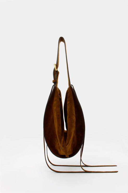 L'Amaca Maxi Bag Suede Tabacco