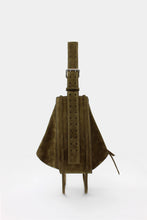 Load image into Gallery viewer, L'Amaca Maxi Bag Suede Hunter green