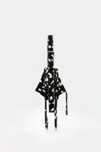 Load image into Gallery viewer, L'Amaca Mini Bag Black & White Deer print