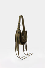 Load image into Gallery viewer, L'Amaca Mini Bag Suede Hunter Green
