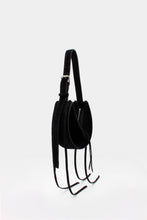 Load image into Gallery viewer, L'Amaca Mini Bag Cavallino Astrackan Black