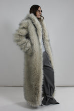 Load image into Gallery viewer, PRE ORDER - Sabrina Coat Fox White Frosted Grey