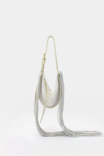 Load image into Gallery viewer, L'Amaca Bag Mini Nappa Fringes Off White