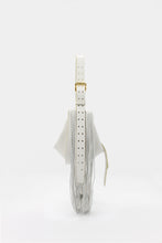 Load image into Gallery viewer, L'Amaca Bag Mini Nappa Fringes Off White