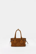 Load image into Gallery viewer, La Mamma Mini Bag Suede Caramel/Cuir