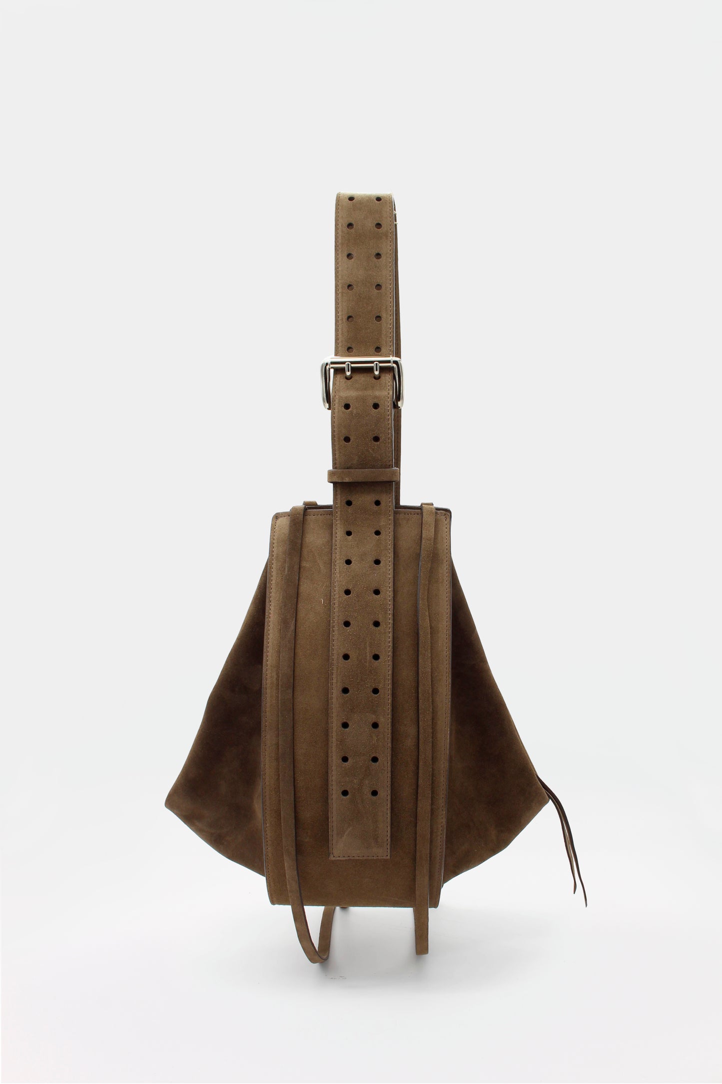 L'Amaca Maxi Bag Suede Stone