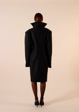 Load image into Gallery viewer, PRE ORDER - Julia long coat Dark marble grey