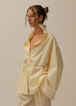 Load image into Gallery viewer, PRE ORDER - Hadarniel Shirt Dress Cream and Yellow