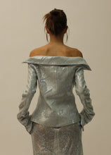 Load image into Gallery viewer, PRE ORDER - Angelica Blazer Veil Blu