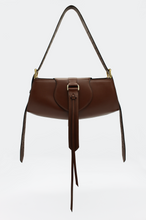 Load image into Gallery viewer, Buckle Bag Maxi Leather Chocolate