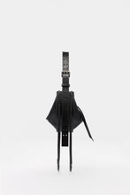 Load image into Gallery viewer, L'Amaca Bag Mini Tejus Print Leather Black