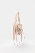 Load image into Gallery viewer, L'Amaca Bag Mini Tumbled Leather Brazil Embroidery Light Pink