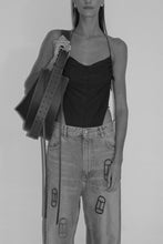 Load image into Gallery viewer, L'Amaca Maxi Bag Tumbled Black