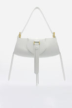 Load image into Gallery viewer, Buckle Bag Maxi Leather White