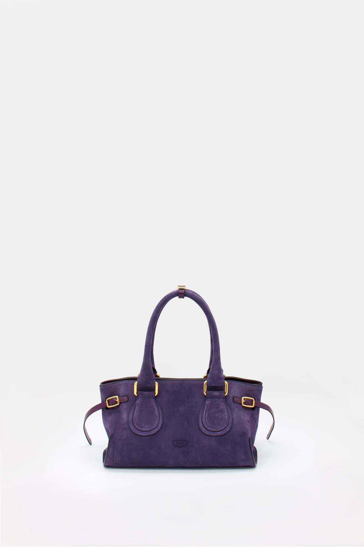 La Mamma Mini Bag Suede Amethyst & Cardinal violet