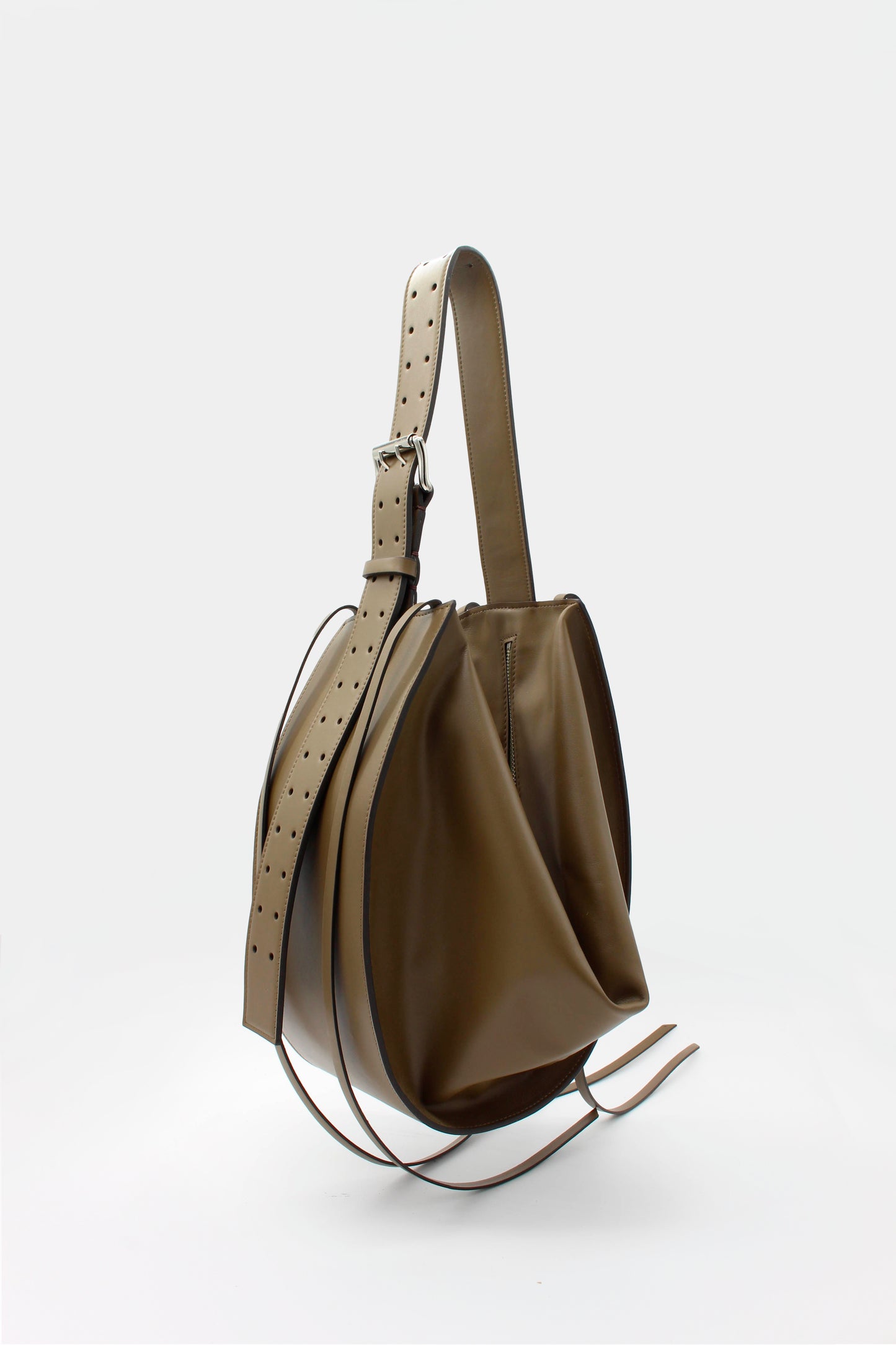 L'Amaca Maxi Bag Nappa Artichoke green