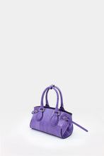 Load image into Gallery viewer, La Mamma Mini Bag Eel print leather Lilla
