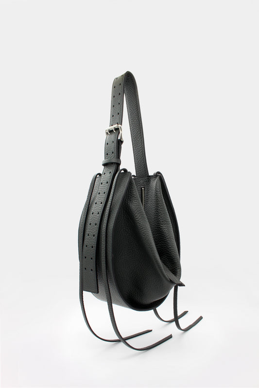 L'Amaca Maxi Bag Tumbled Forrest green