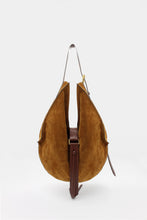 Load image into Gallery viewer, Sunset Bag Maxi Suede Caramel and Calf Cuir
