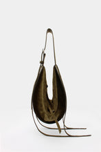 Load image into Gallery viewer, L'Amaca Maxi Bag Suede Hunter green
