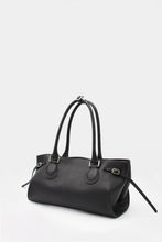 Load image into Gallery viewer, PRE ORDER - La Mamma Midi Bag Tumbled Leather Black
