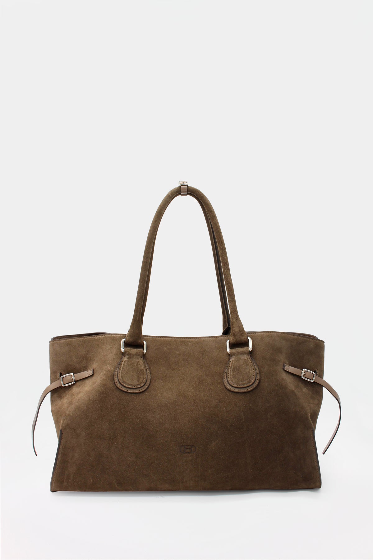 La Mamma Maxi Bag Suede Stone & Shale