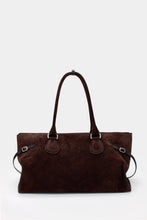 Load image into Gallery viewer, La Mamma Maxi Bag Suede Coconut and Black
