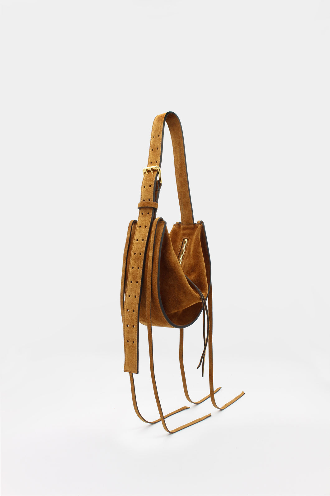 L'Amaca Bag Mini Suede Caramel
