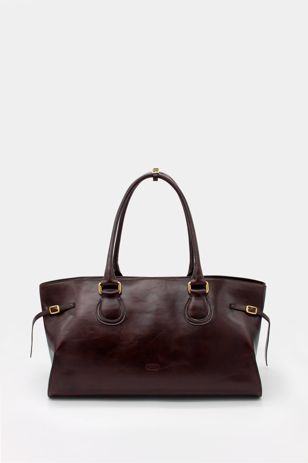 La Mamma Maxi Bag Pull up Caffè