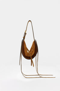 L'Amaca Bag Mini Suede Caramel