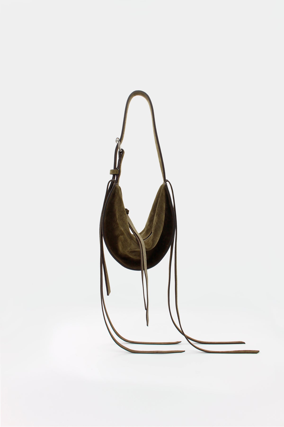L'Amaca Mini Bag Suede Hunter Green