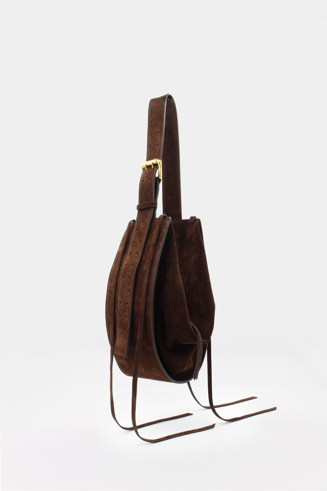 L'Amaca Maxi Bag Suede Caffè