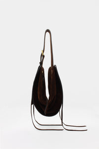 L'Amaca Maxi Bag Suede Caffè