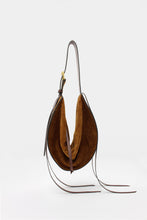Load image into Gallery viewer, L&#39;Amaca Maxi Bag Suede Caramel and Nappa Cuir
