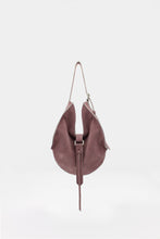 Load image into Gallery viewer, Sunset Midi Bag  Suede Plum

