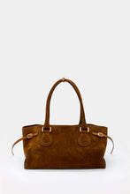 Load image into Gallery viewer, La Mamma Midi Bag Suede Tabacco &amp; Caramel
