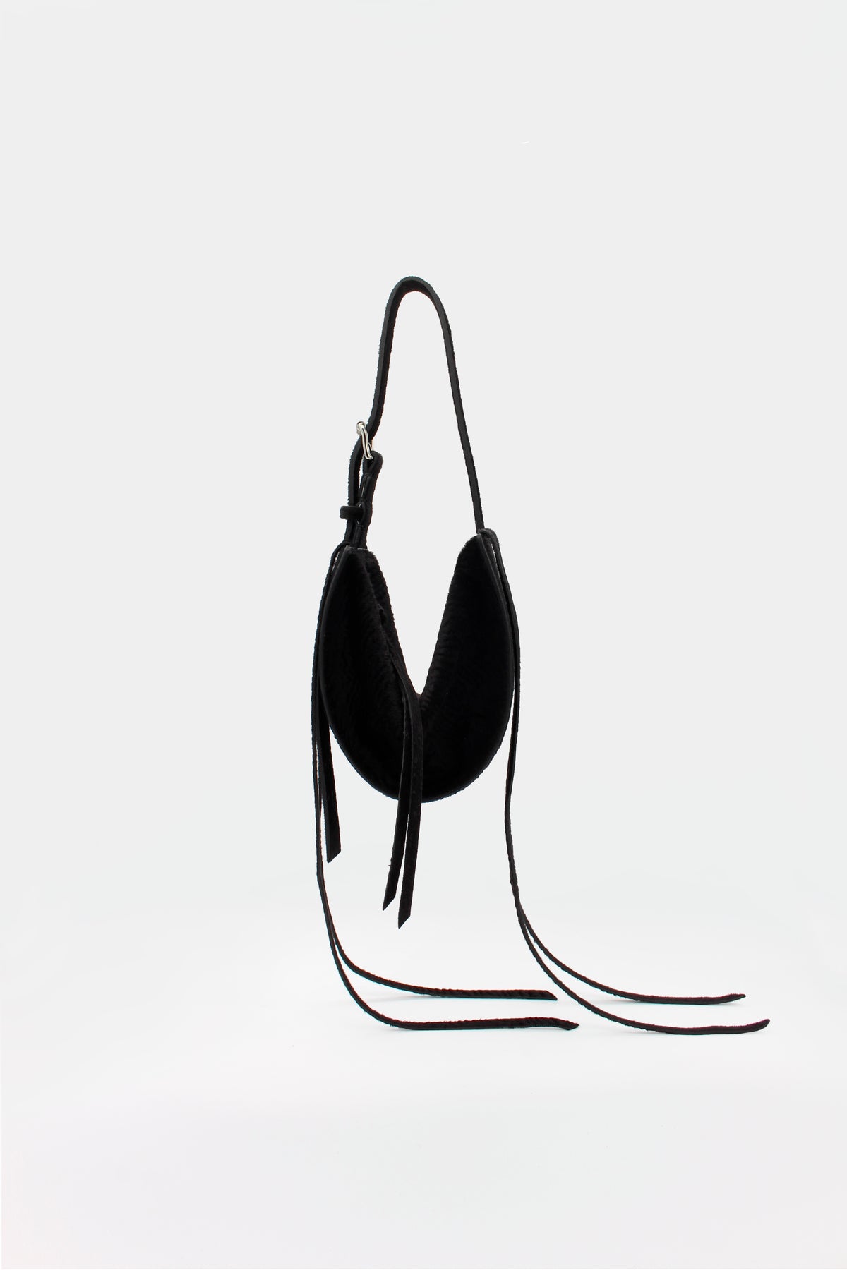 L'Amaca Mini Bag Cavallino Astrackan Black