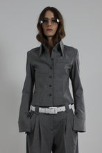Load image into Gallery viewer, PRE ORDER - Mrs Wolfe Shirt Light Grey
