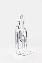 Load image into Gallery viewer, L&#39;Amaca Bag Mini Laminated Silver

