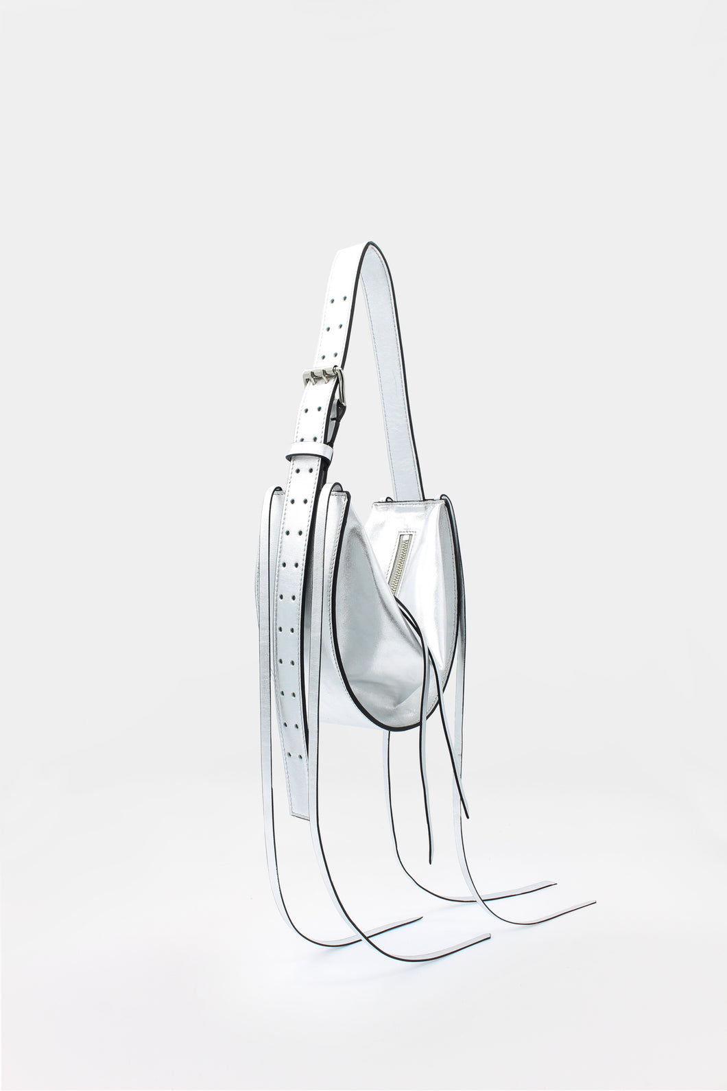 L'Amaca Bag Mini Laminated Silver