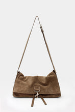 Load image into Gallery viewer, La Bisaccia Midi Bag Suede Stone
