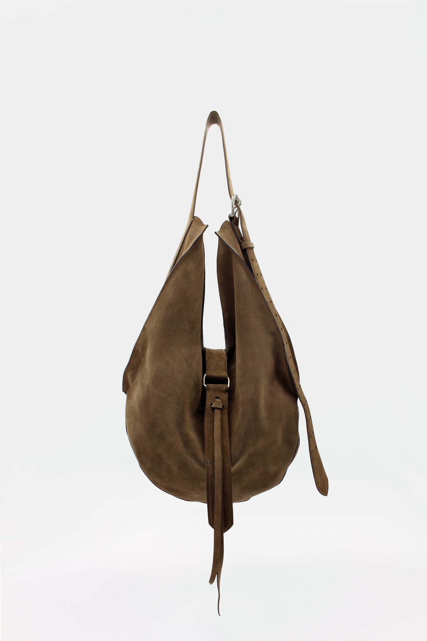 Sunset Maxi Bag Suede Stone