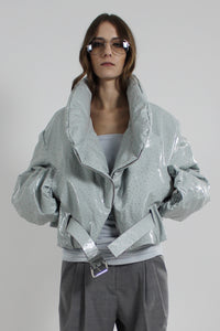 PRE ORDER - Christie Bomber Grey Sky