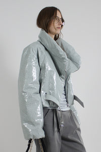 PRE ORDER - Christie Bomber Grey Sky
