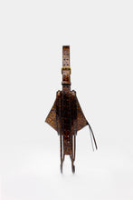 Load image into Gallery viewer, L'Amaca Mini Bag Vernicetta Brown &amp; Beige
