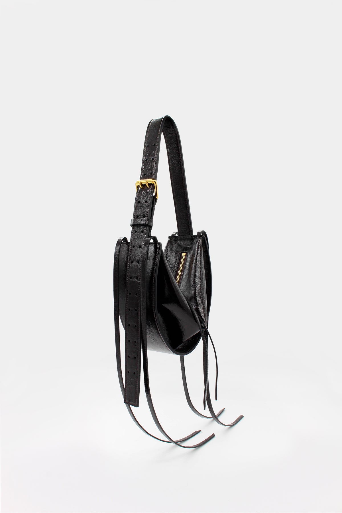 L'Amaca Mini Bag Nappalack Wood brown