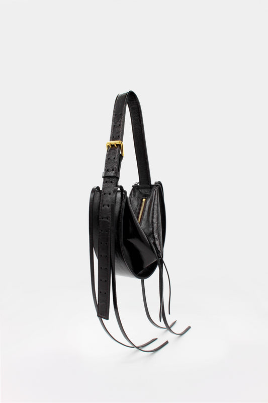 L'Amaca Mini Bag Nappalack Wood brown