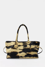 Load image into Gallery viewer, La Mamma Maxi Bag Cavallino Leather Tye-Dye Sand Black
