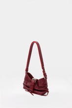 Load image into Gallery viewer, Dragonfly Bag Mini Soufflè Dark Red
